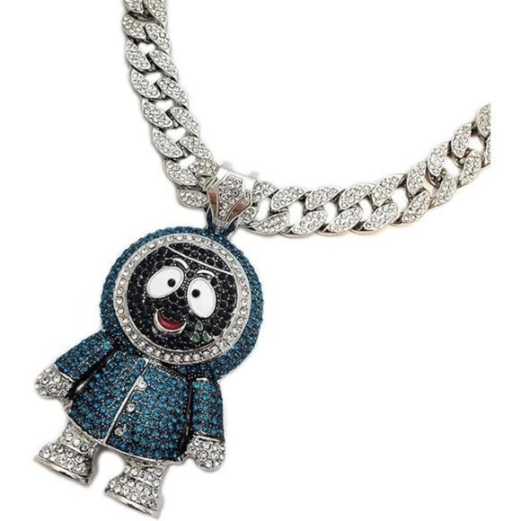 NEW Iced Out Chain Necklace - Picture 5 of 8